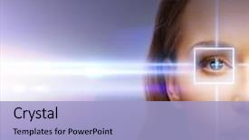  Presentation with eye sight - PPT layouts having construction site building industry background and a teal colored foreground.