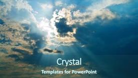  Presentation with bright future - Slides having future bright - fine evening glow under low background and a ocean colored foreground