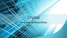  Presentation with high rise building - Beautiful slide set featuring future business concept of success backdrop and a light blue colored foreground