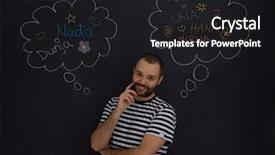  Presentation with black father - PPT layouts consisting of future father thinking about name background and a  colored foreground