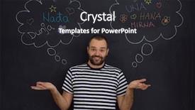  Presentation with black father - PPT theme with future father thinking about name background and a  colored foreground