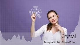  Presentation with transport and future technology concept - Audience pleasing presentation theme consisting of future technologies for busines stock backdrop and a light blue colored foreground