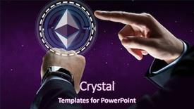  Presentation with ultra - PPT layouts with future technology concept - close background and a wine colored foreground