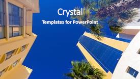  Presentation with future city - Audience pleasing PPT layouts consisting of future tourism - stunning image of the city backdrop and a ocean colored foreground