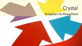  Presentation with focus - PPT layouts enhanced with future vision signs - same focus point background and a yellow colored foreground