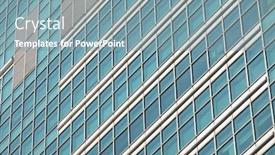  Presentation with window frame - Slide deck having futuristic-business-window-background background and a seafoam green colored foreground