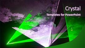  Presentation with laser - Presentation theme featuring futuristic laser lights hi tech background and a wine colored foreground