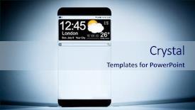  Presentation with futuristic - Presentation theme with future innovative ideas and best background and a sky blue colored foreground