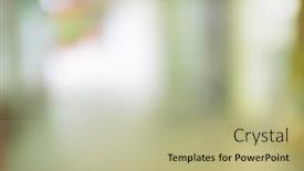  Presentation with fuzzy - PPT layouts with fuzzy supermarket photo background and a mint green colored foreground