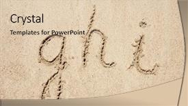  Presentation with fonts - Cool new theme with teachin g - concept or conceptual abstract set backdrop and a lemonade colored foreground