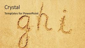  Presentation with fonts - Beautiful PPT theme featuring teachin g - concept or conceptual abstract set backdrop and a yellow colored foreground