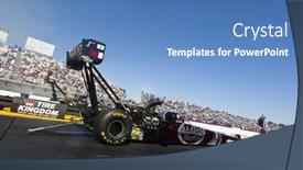  Presentation with race car - Presentation theme with gainesville-fl-mar-11-larry background and a teal colored foreground