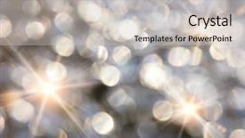  Presentation with gala - Colorful slides enhanced with gala - holiday lights out of focus backdrop and a soft green colored foreground