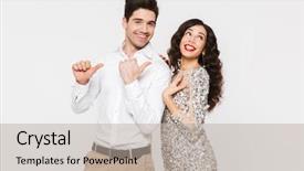  Presentation with smart farm - Audience pleasing theme consisting of gala - portrait of a beautiful young backdrop and a mint green colored foreground