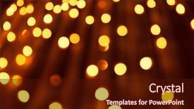  Presentation with lakes backdrop - Slide deck with gala ball - beautiful background bokeh backdrop background and a  colored foreground