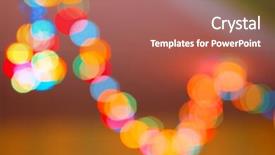  Presentation with lakes backdrop - Cool new presentation theme with gala ball - beautiful background bokeh backdrop backdrop and a  colored foreground