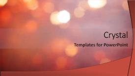  Presentation with lakes backdrop - Theme enhanced with gala ball - beautiful background bokeh backdrop background and a  colored foreground