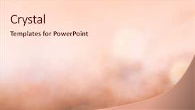  Presentation with orange spilled paint - Audience pleasing PPT theme consisting of gala ball - orange beautiful background bokeh backdrop backdrop and a  colored foreground