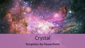  Presentation with space - Theme having galaxy - abstract space fantasy background background and a coral colored foreground