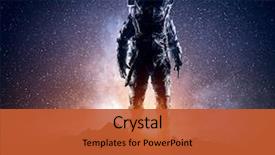  Presentation with outer space galaxy astronaut - Beautiful PPT layouts featuring galaxy - astronaut in outer space mixed backdrop and a red colored foreground