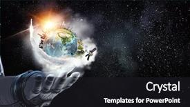  Presentation with earth day - Cool new presentation with galaxy - earth day concept mixed media backdrop and a black colored foreground