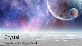  Presentation with pluto - Slides featuring galaxy - pluto planet mixed media background and a lemonade colored foreground