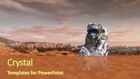  Presentation with life - Colorful PPT layouts enhanced with galaxy - there is life on other backdrop and a red colored foreground