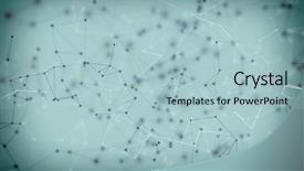  Presentation with abstract animation - Presentation theme having galaxy animation - fantasy abstract technology and engineering background and a light blue colored foreground