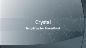  Presentation with abstract animation - Slides featuring galaxy animation - fantasy abstract technology and engineering background and a gray colored foreground