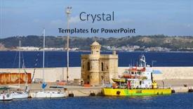  Presentation with 2022 - Presentation theme with gallipoli-italy-november-29-2022 background and a light blue colored foreground