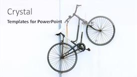  Presentation with 2022 - PPT theme featuring gallipoli-italy-november-29-2022 background and a sky blue colored foreground