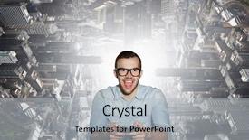  Presentation with guy nude chest - Colorful PPT theme enhanced with galss - gamer guy with joystick backdrop and a  colored foreground