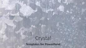  Presentation with pattern - Beautiful presentation theme featuring galvanised metal pattern background backdrop and a light gray colored foreground