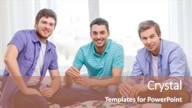  Presentation with gambling - Amazing presentation design having gambling free - leisure games and lifestyle concept backdrop and a coral colored foreground