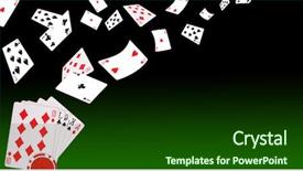  Presentation with poker - Colorful PPT layouts enhanced with business technology internet and hotel concept - happy businessman with tablet pc computer lying in hotel in bed backdrop and a light gray colored foreground