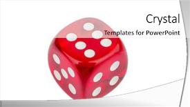  Presentation with problem statement - Cool new slide set with gambling risk and problem backdrop and a white colored foreground