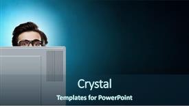  Presentation with person looking out in nature - Audience pleasing slides consisting of game addict - young man looking out above backdrop and a ocean colored foreground