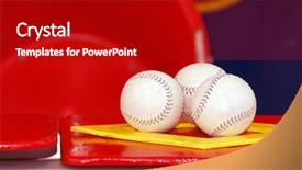  Presentation with fair - PPT theme having game at a county fair background and a crimson colored foreground