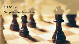  Presentation with board game - Audience pleasing presentation theme consisting of game board on soft backdrop and a yellow colored foreground