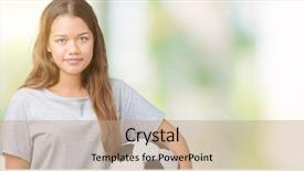  Presentation with multi sports soccer football basketball - Slides featuring game clue - young beautiful brunette woman holding background and a  colored foreground