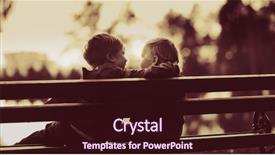  Presentation with park - Slide deck with game face - two little boys background and a wine colored foreground