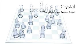  Presentation with chess - Slide deck consisting of game of chess background and a white colored foreground