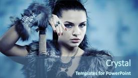  Presentation with throne - Presentation theme enhanced with game of thrones background and a ocean colored foreground