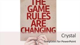  Presentation with game - Slide deck enhanced with game rules are changing card background and a lemonade colored foreground