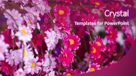  Presentation with fair - PPT theme with handmade medieval crafts fair tradition background and a violet colored foreground