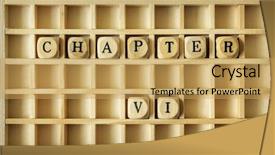  Presentation with work the word in your life - Amazing presentation theme having game with the word chapter backdrop and a yellow colored foreground