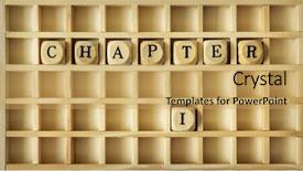  Presentation with work the word in your life - Beautiful presentation featuring game with the word chapter backdrop and a yellow colored foreground