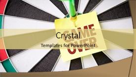  Presentation with game - Colorful PPT layouts enhanced with game backdrop and a yellow colored foreground