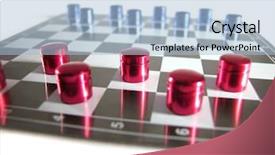  Presentation with board game - Slide deck enhanced with gameboard - board game background and a light blue colored foreground