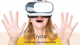  Presentation with movies - Amazing slides having games isolated on white background backdrop and a yellow colored foreground